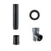 Kit Raccordement Départ Sol Poêle à Granule Ø 80 Mm