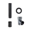 Kit Raccordement Départ Sol Poêle à Bois Ø 150 Mm