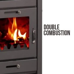 Poêle à Bois Avec Four - BELLEZA DELUXE F - 11kW 15 Poêle à Bois Avec Four - BELLEZA DELUXE F - 11kW -MODERNA Soldes Magasin b deluxef 13