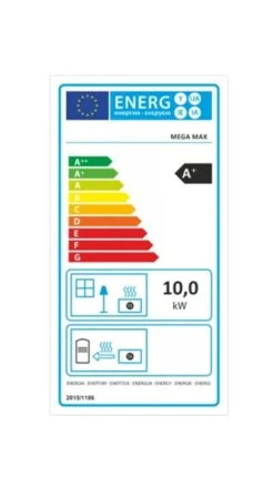 Poêle à Bois - BELLEZA MEGA MAX - 10 KW 16 Poêle à Bois - BELLEZA MEGA MAX - 10 KW -MODERNA Soldes Magasin b mega max