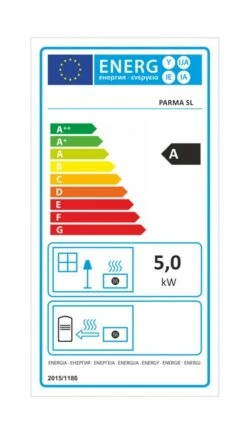 Poêle à Bois - BELLEZA PARMA SI - 5 KW -MODERNA Soldes Magasin b parma si