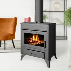 Poêle à Bois - BELLEZA RAY MAX - 13kW -MODERNA Soldes Magasin b ray max 1