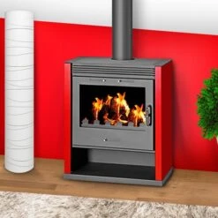 Poêle à Bois - BELLEZA RUBIN - 13kW 18 Poêle à Bois - BELLEZA RUBIN - 13kW -MODERNA Soldes Magasin b rubin 1