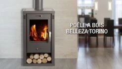 Poêle à Bois - BELLEZA TORINO - 7.2kW 23 Poêle à Bois - BELLEZA TORINO - 7.2kW -MODERNA Soldes Magasin b torino 6