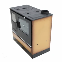 Cuisinière à Bois - BELLEZA Comera Luxe Beige - 7 KW -MODERNA Soldes Magasin belleza comera luxe 4020 3