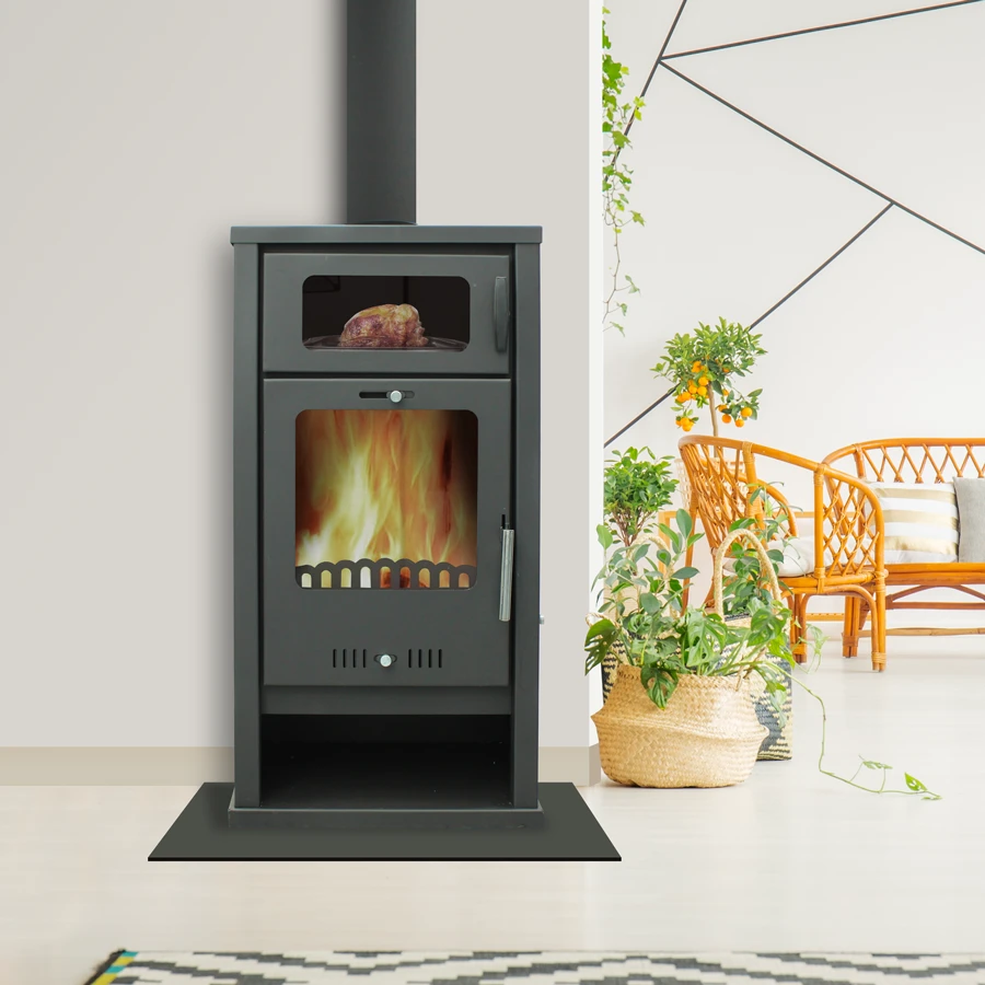 Poêle à Bois Avec Four - BELLEZA Deluxe F Luxe - 7.5 KW 3 Poêle à Bois Avec Four - BELLEZA Deluxe F Luxe - 7.5 KW