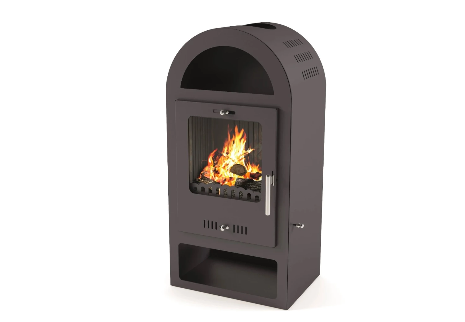 Poêle à Bois - BELLEZA Maestro K Luxe Gris - 7 KW 6 Poêle à Bois - BELLEZA Maestro K Luxe Gris - 7 KW – Image 4