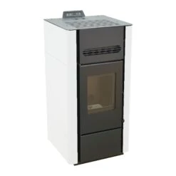 Poêle à Granulés BELLEZA TITAN 15 KW Blanc -MODERNA Soldes Magasin belleza titan blanc 5