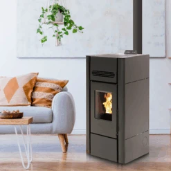 Poêle à Granulés BELLEZA TITAN 15 KW Noir 15 Poêle à Granulés BELLEZA TITAN 15 KW Noir -MODERNA Soldes Magasin belleza titan noir 2