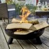 Brasero Acier Junto Cook'in Garden -MODERNA Soldes Magasin br005 ambiance