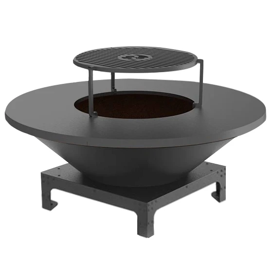 Brasero Plancha Bas NOIR - Diamètre 85cm 4 Brasero Plancha Bas NOIR - Diamètre 85cm – Image 2