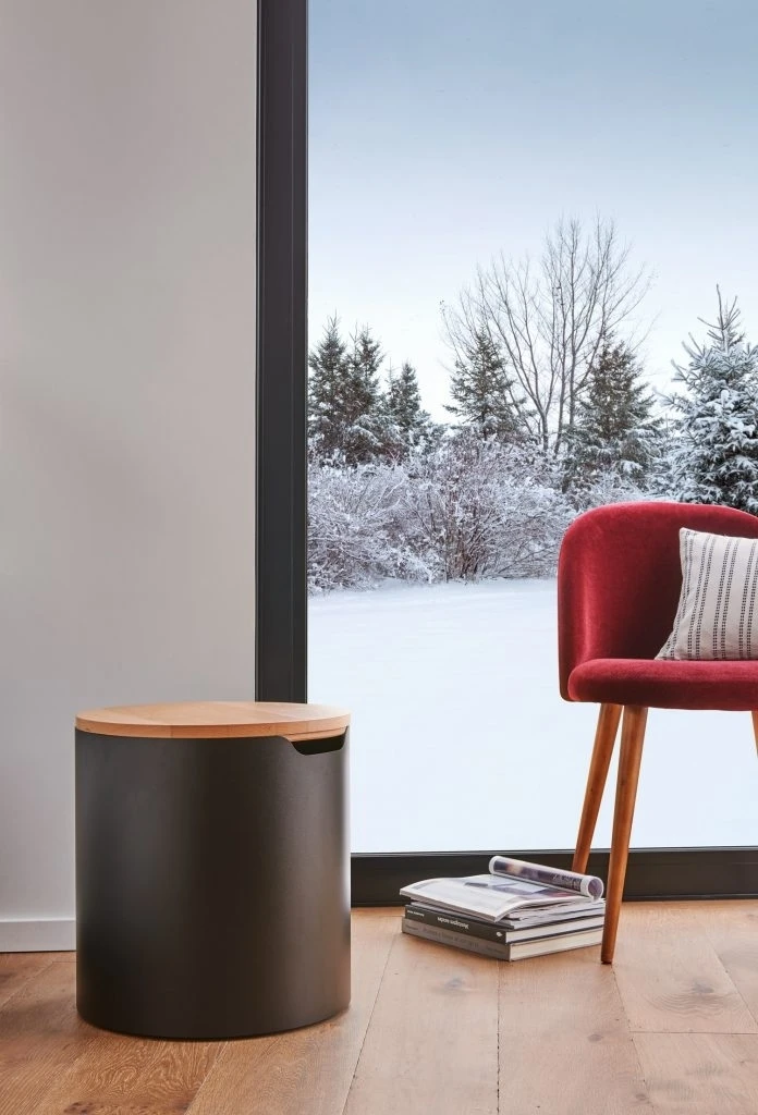 Réserve à Granulés - BARREL - NOIR - DIXNEUF 4 Réserve à Granulés - BARREL - NOIR - DIXNEUF – Image 2