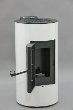 Poêle à Granulés Etanche - EMAFLAM ALBA Blanc - 11.4 KW 13 Poêle à Granulés Etanche - EMAFLAM ALBA Blanc - 11.4 KW -MODERNA Soldes Magasin emaflam alba blanc 3