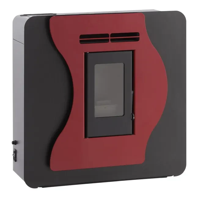 Poêle à Granulés Etanche EMAFLAM LUNA 6 KW Blanc Avec Pied Avec Wifi 14 Poêle à Granulés Etanche EMAFLAM LUNA 6 KW Blanc Avec Pied Avec Wifi – Image 12