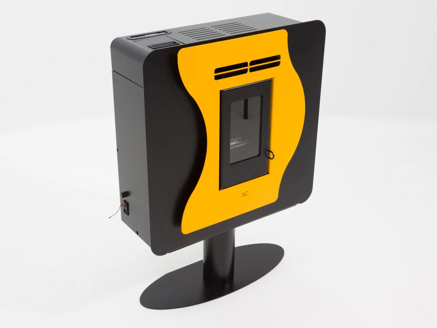 Poêle à Granulés Etanche EMAFLAM LUNA 6 KW Blanc Avec Pied Avec Wifi 16 Poêle à Granulés Etanche EMAFLAM LUNA 6 KW Blanc Avec Pied Avec Wifi – Image 14