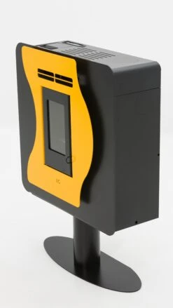 Poêle à Granulés Etanche EMAFLAM LUNA 6 KW Rouge Sans Pied Sans Wifi -MODERNA Soldes Magasin emaflam luna 18 1