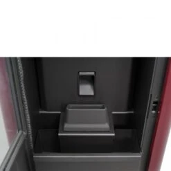 Pack Promo : Poêle à Granulés Etanche Connecté - EMAFLAM REVA Bordeaux - 8.2 KW -MODERNA Soldes Magasin emaflam pack reva bordeaux kit ventouse 11