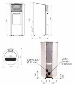 Poêle à Granulés Etanche Connecté - EMAFLAM REVA Bordeaux - 8.2 KW Bordeaux 27 Poêle à Granulés Etanche Connecté - EMAFLAM REVA Bordeaux - 8.2 KW Bordeaux -MODERNA Soldes Magasin emaflam reva bordeaux 12