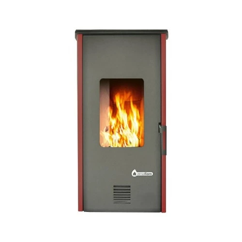 Poêle-Chaudière à Granulés EMAFLAM ROMA 18 KW Bordeaux 5 Poêle-Chaudière à Granulés EMAFLAM ROMA 18 KW Bordeaux – Image 3