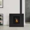 Poêle à Granulés Etanche EMAFLAM SYLA 9 KW Noir 1 Poêle à Granulés Etanche EMAFLAM SYLA 9 KW Noir -MODERNA Soldes Magasin emaflam syla noir 1