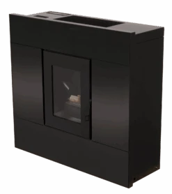 Poêle à Granulés Etanche EMAFLAM SYLA 9 KW Noir 12 Poêle à Granulés Etanche EMAFLAM SYLA 9 KW Noir -MODERNA Soldes Magasin emaflam syla noir 3