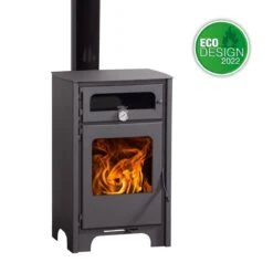 Poêle à Bois Avec Four - JUAN PANADERO FIRENZE - 7.4 KW -MODERNA Soldes Magasin firenze 520 s