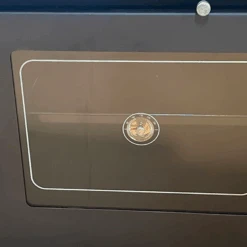 Cuisinière à Bois - BELLEZA Comera Luxe Gris - 7 KW -MODERNA Soldes Magasin focus four 2