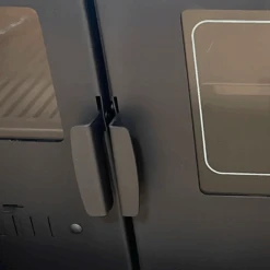 Cuisinière à Bois - BELLEZA Comera Luxe Gris - 7 KW -MODERNA Soldes Magasin focus poign e