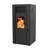 Poêle à Granulés SUPRA Orphée Noir 10 KW -MODERNA Soldes Magasin fr9010790b orphee10noir
