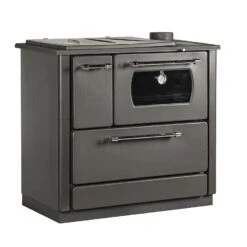 Cuisinière à Bois - MODERNA Cucina Luxe Gris - 7.9 KW -MODERNA Soldes Magasin hossesoba2023mart 285
