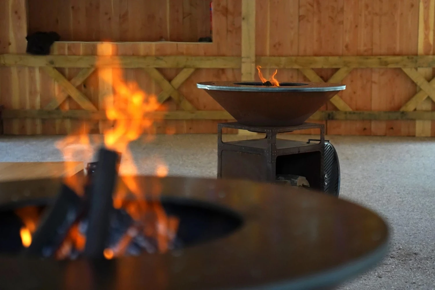 Brasero Plancha Haut NOIR - Diamètre 1m 10 Brasero Plancha Haut NOIR - Diamètre 1m – Image 8