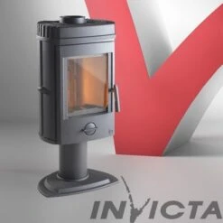 Poêle à Bois INVICTA Mesnil 8kW 7 Poêle à Bois INVICTA Mesnil 8kW -MODERNA Soldes Magasin invicta 6136 44 3