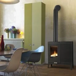 Poêle Mixte INVICTA AKIMIX 6.5 KW