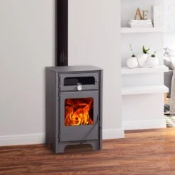 Poêle à Bois Avec Four - JUAN PANADERO FIRENZE - 7.4 KW -MODERNA Soldes Magasin juanpanadero firenze 1