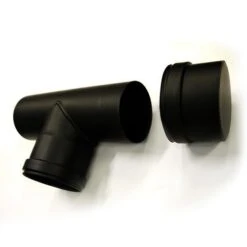 Tubes D'évacuation EMAFLAM Pour Poêle à Granulés - Pack Complet - Noir -MODERNA Soldes Magasin kit emaflam 4