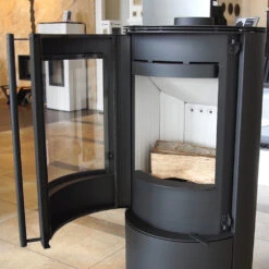 Poêle à Bois PICARD Acier 9 KW -MODERNA Soldes Magasin koza picard2