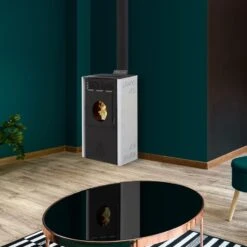 Poêle à Granulés BELLEZA Puerto Blanc 11KW