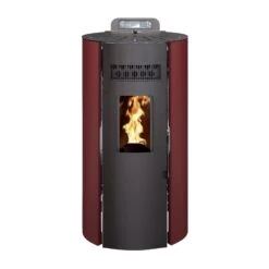 Poêle à Granulés Etanche - EMAFLAM CALI Bordeaux - 8,2 KW 10 Poêle à Granulés Etanche - EMAFLAM CALI Bordeaux - 8,2 KW -MODERNA Soldes Magasin mod8 ers bdx face