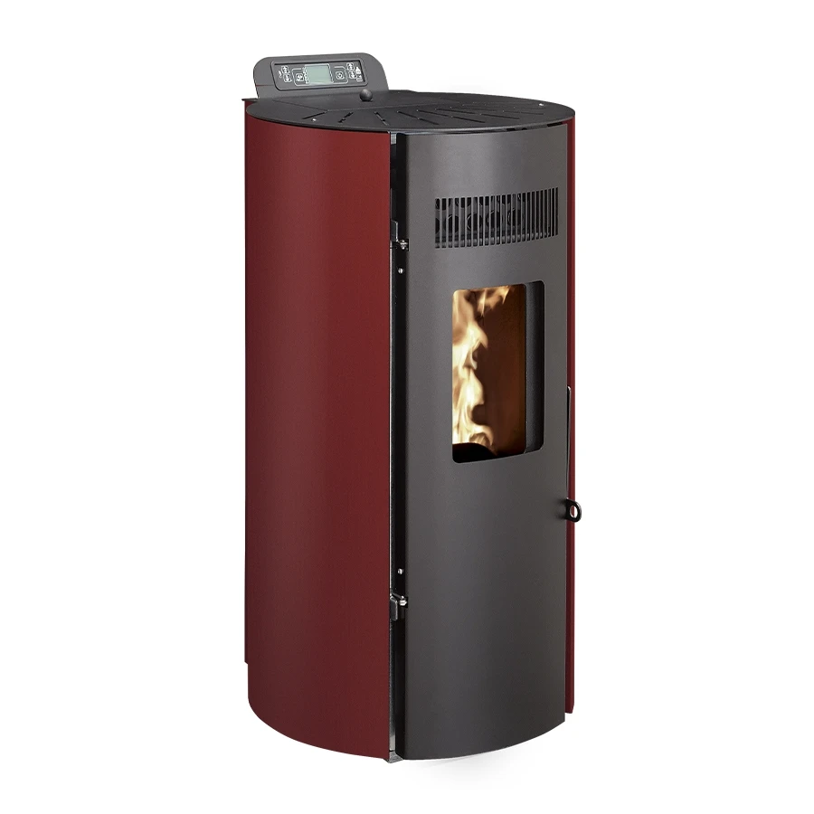 Poêle à Granulés Etanche - EMAFLAM CALI Bordeaux - 8,2 KW 4 Poêle à Granulés Etanche - EMAFLAM CALI Bordeaux - 8,2 KW – Image 2