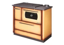 Cuisinière à Bois - MODERNA Cucina Luxe Cappuccino - 7.9 KW