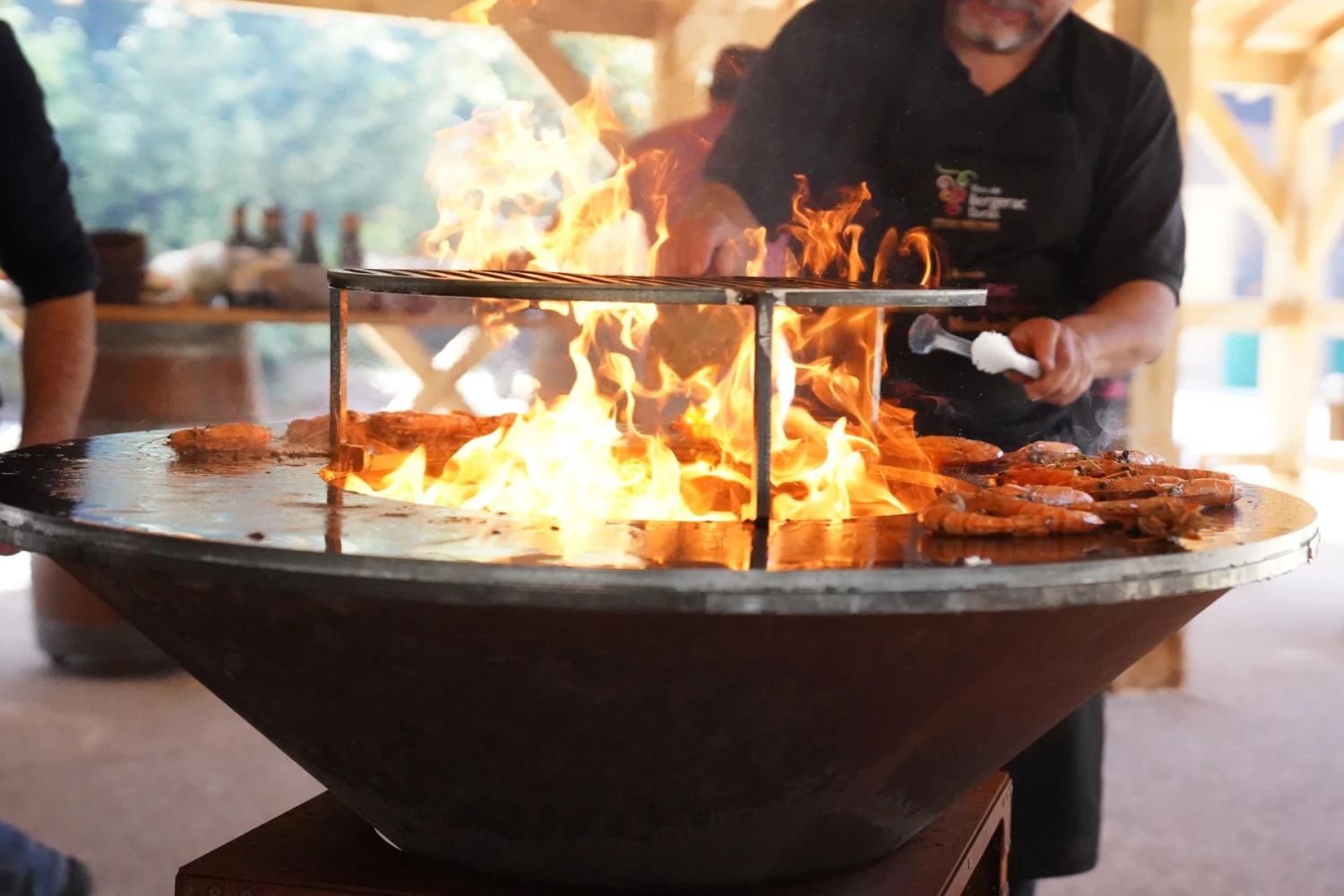 Brasero Plancha Bas NOIR - Diamètre 85cm 7 Brasero Plancha Bas NOIR - Diamètre 85cm – Image 5