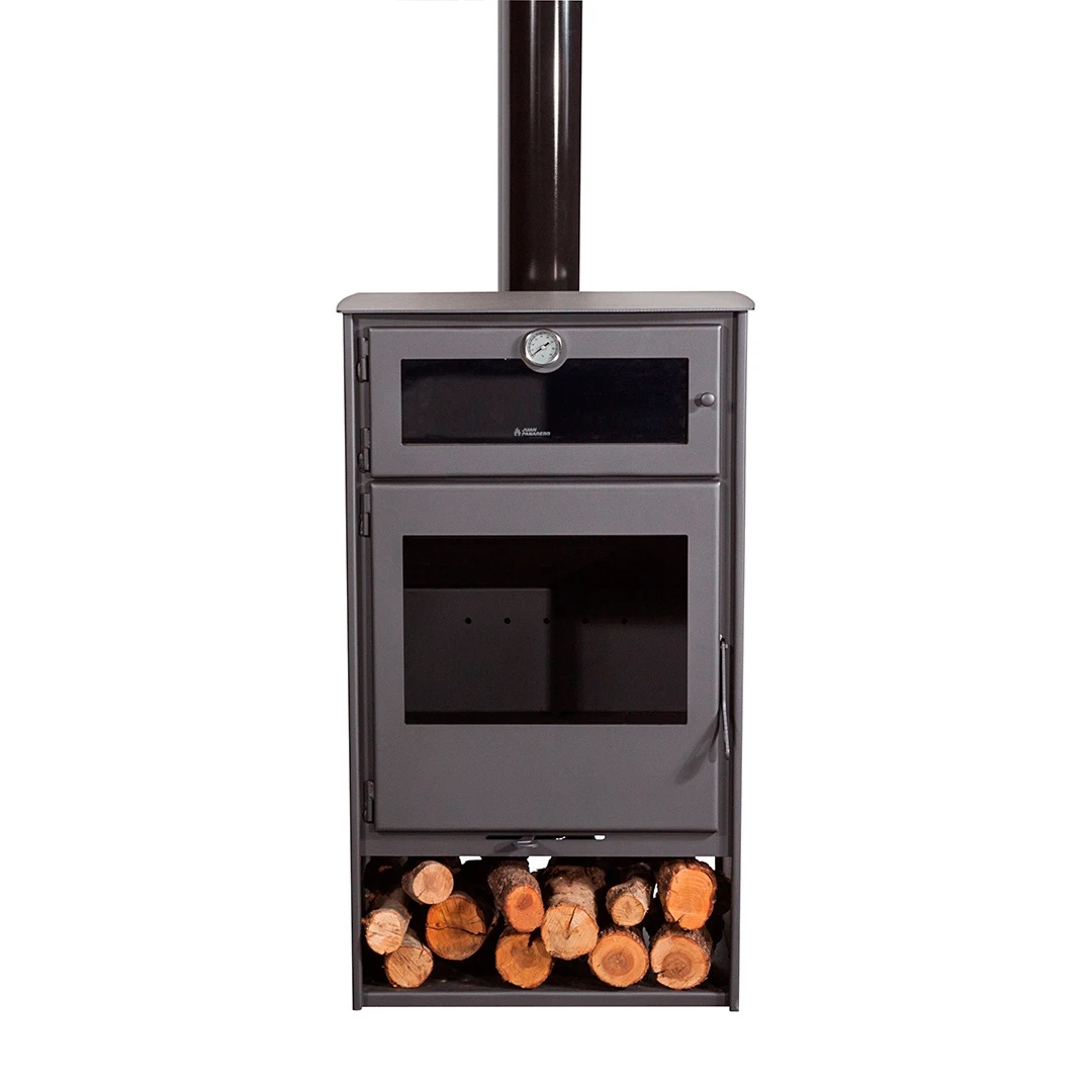Poêle à Bois Avec Four - JUAN PANADERO NICE Titanium - 8KW 4 Poêle à Bois Avec Four - JUAN PANADERO NICE Titanium - 8KW – Image 2
