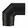 Coude à Segments 90 ° Noir Mat 2 Mm D’épaisseur Et 150 Mm De Diamètre - POUJOULAT - 50150942