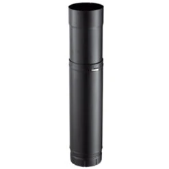 Zoom émaillé Noir Mat Ø130 Mm POUJOULAT- 56130930