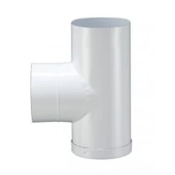 Té Tampon émaillé Blanc 90° Et 150 Mm De Diamètre - POUJOULAT - 56150255