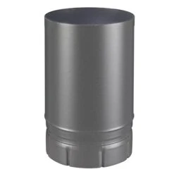 Tuyau émaillé Gris Mat 25 Cm De Long Et 150 Mm De Diamètre - POUJOULAT - 58150003