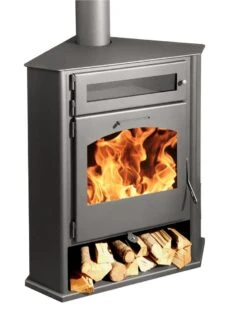 Poêle à Bois D'angle Avec Four - JUAN PANADERO R2 HORNO - 8 Kw -MODERNA Soldes Magasin r2 horno plus