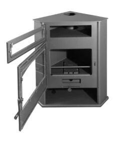 Poêle à Bois D'angle Avec Four - JUAN PANADERO R2 HORNO - 8 Kw -MODERNA Soldes Magasin r2 horno plus 3