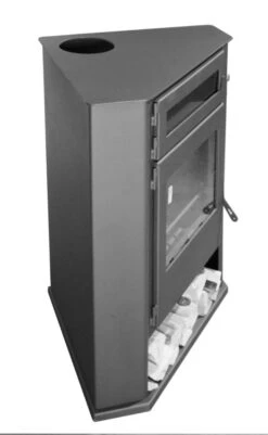 Poêle à Bois D'angle Avec Four - JUAN PANADERO R5 HORNO - 8 Kw -MODERNA Soldes Magasin r5 horno 3