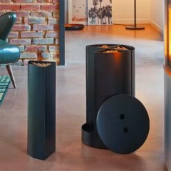 Réserve à Granulés - FRACTIO - NOIR - DIXNEUF 7 Réserve à Granulés - FRACTIO - NOIR - DIXNEUF -MODERNA Soldes Magasin range granules fractio noir mis